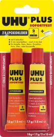 2K-Reaktionsklebstoff UHU PLUS SOFORTFEST Produktbild