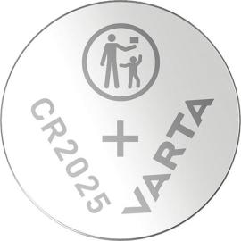 Knopfzelle Electronics CR 2025 VARTA Produktbild
