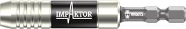 Bithalter Impaktor 1/4" für 1/4" Bits Sprengring + Magnet 75mm Wera Produktbild