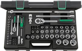 Kombinierte Sechskant-Steckschlüssel-Garnitur 1/4" und 1/2" Produktbild