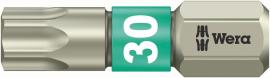 Bit rostfrei 1/4" DIN 3126 C6,3 T30x25mm Wera Produktbild
