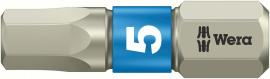 Bit rostfrei 1/4" DIN 3126 C6,3 Innensechskant 5x25mm Wera Produktbild