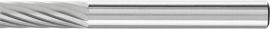 Hartmetallfrässtift (Rotorfräser) DIN 8033 – Schaft-Ø 6 mm, Zylinderform ZYA, oh Produktbild