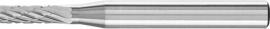 Hartmetallfrässtift (Rotorfräser) DIN 8033 – Schaft-Ø 6 mm, Zylinderform ZYA, oh Produktbild