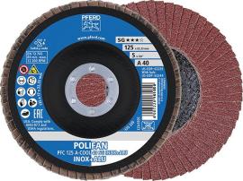 POLIFAN-Fächerschleifscheibe, Korund A-COOL, gewölbt Produktbild