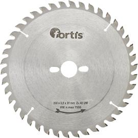 HW-Kreissägebl. 250x3,2 x30mm Z42UW Fortis Produktbild