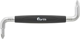 Winkelschraubendreher PZ1+PZ2x100mm FORTIS Produktbild