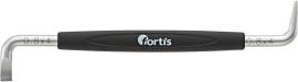 Winkelschraubendreher Schlitz 4+4x100mm FORTIS Produktbild