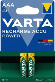 Batterie RECHARGEABLE Akku AAA 1000mAh VARTA Produktbild