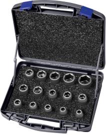 Kraft- Steckschlüssel-Satz 1/2" 15-teilig ASW Produktbild