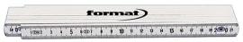 Gliedermaßstab Kunststoff2mx16mm weiß FORMAT Produktbild