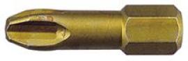 Bit für Kreuzschlitzschrauben PH 1/4“, ähnlich DIN 3126 C 6,3, extrahart Produktbild
