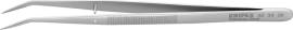 Pinzette Präzision vernickelt spitz gebogen 155mm KNIPEX Produktbild
