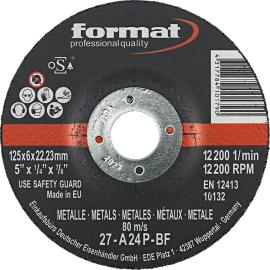 Schruppscheibe gekröpft Stahl/Guss 230x8mm FORMAT Produktbild