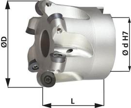 Kopierfräser mit Innenkühlung Produktbild