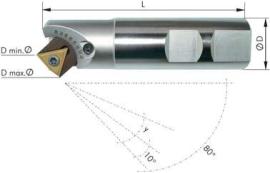 Fasenfräser verstellbar 10-80G, Z1, D25mm FORMAT Produktbild