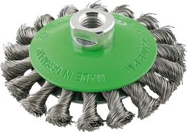 Kegelbürste rostfrei M14 gezopft 115x0,5mm FORMAT Produktbild