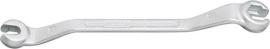 Doppelringschlüssel, offen, gekröpft Produktbild