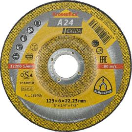 Schruppscheibe gekröpft A24 Extra 125x6mm KLINGSPOR Produktbild