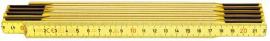 Gliedermaßstab Buche 2mx17mm gelb Hultafors Produktbild