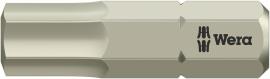 Bit rostfrei 1/4" DIN 3126 C6,3 Innensechskant 6x25mm Wera Produktbild