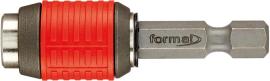Schnellwechsel-Bithalter 1/4" für 1/4" Bits Magnet 50mm FORMAT Produktbild