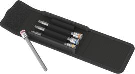 Schraubendrehereinsatz- Satz mit Haltefunktion 1/4" T25-T40x100mm 4-teilig Wera Produktbild