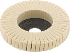 Fächerscheibe Filz Ø 125mm D5 H25 FORMAT Produktbild