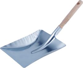 Kehrschaufel mit Holzgriff Metall verzinkt Produktbild