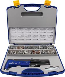 Blindnietgarnitur Nietboxmit Handnietzange NTX 941-teilig GESIPA Produktbild