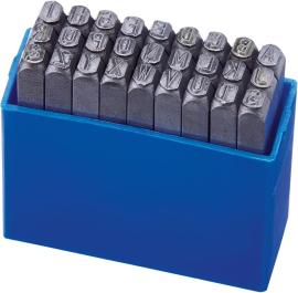 Schlagbuchstaben-Satz Schrifthöhe 10mm FORMAT Produktbild