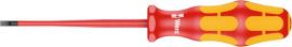 Schraubendreher VDE slim Schlitz 4x0,8x100mm Wera Produktbild