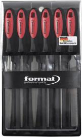 Schlüsselfeilen-Satz mit 2-Komponenten-Heft 100mm Hieb 2 6-teilig FORMAT Produktbild