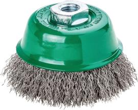 Topfbürste, rostfreier Stahldraht (1.4310), gewellt Produktbild