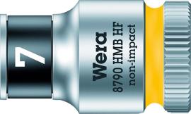 Steckschlüsseleinsatz 6-kant 3/8" 7mm mit Haltefunktion Wera Produktbild