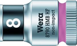 Steckschlüsseleinsatz 6-kant 3/8" 8mm mit Haltefunktion Wera Produktbild