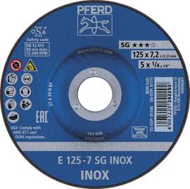 Schruppscheibe gekröpft für V2A A30NSG 178x7,2mm PFERD Produktbild