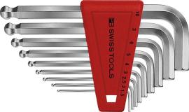 Winkelschraubendreher- Satz im Kunststoffhalter 9-teilig 1,5-10mm Kugelkopf PB S Produktbild