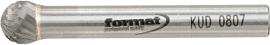 Frässtift HM kugelförmig 0807 C 6mm 8x7mm FORMAT Produktbild