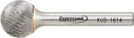 Frässtift HM kugelförmig 1614 C 6mm 16x14,3mm FORMAT Produktbild