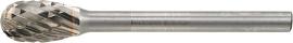 Kleinfrässtift HM Tropfenform 0610 C 3mm 6x10mm FORMAT Produktbild