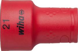 Steckschlüsseleinsatz 6-kant 3/8" 21mm VDE Wiha Produktbild