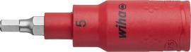 Schraubendrehereinsatz 3/8" Innensechskant VDE 5x75mm Wiha Produktbild
