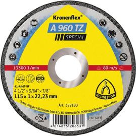Trennscheibe A960TZ 115x1,0mm gerade 25 St. in Kunststoff-Box KLINGSPOR Produktbild