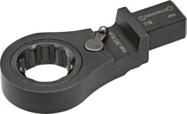 Einsteck- Ringratschenschlüssel 24mm 14x18mm Stahlwille Produktbild