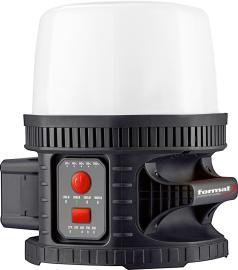 Akku-Rundumleuchte IP65 1000-10000Lumen BatterySwitch FORMAT Produktbild