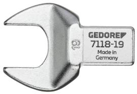 Einsteck-Maulschlüssel 22mm 14x18mm 4kt. Gedore Produktbild