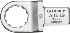 Einsteck-Ringschlüssel 27mm 14x18mm 4kt. Gedore Produktbild