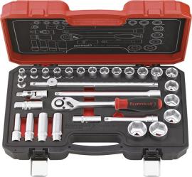 Steckschlüssel-Garnitur 1/2" 30-teilig FORMAT Produktbild