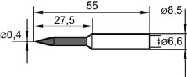 Lötspitze ERSADUR Nr. 8320,4 mm spitz, verlängert Ersa Produktbild